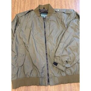 Vtg Horace Small Bombardier Jacket Mens Sz XL/L Green 90s No Liner